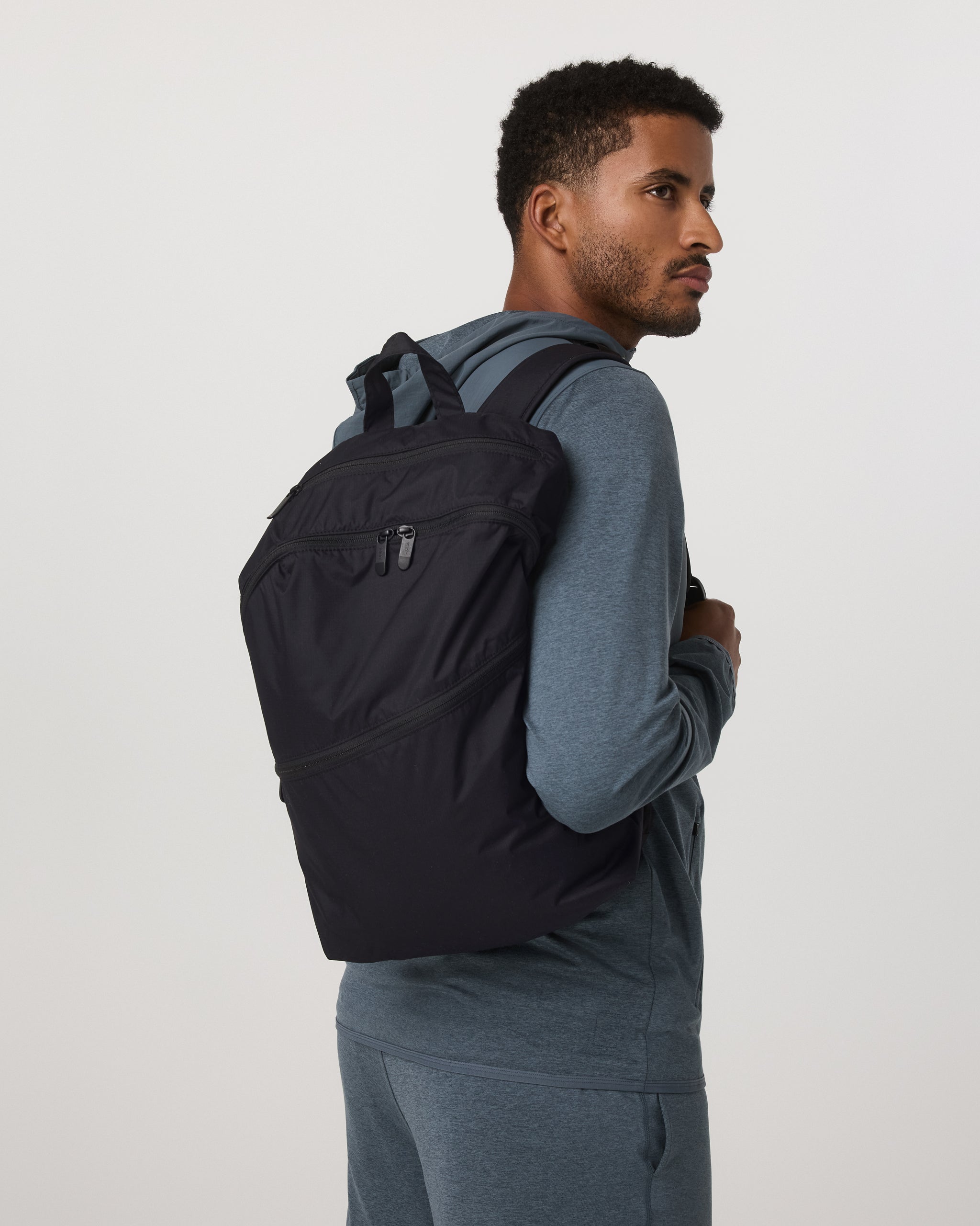 Packable Backpack | Black - Image 2