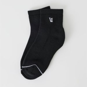 Quarter Crew V1 Sock 2.0 | Black