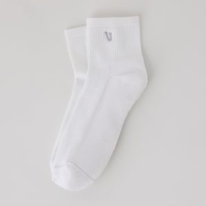 Quarter Crew V1 Sock 2.0 | White
