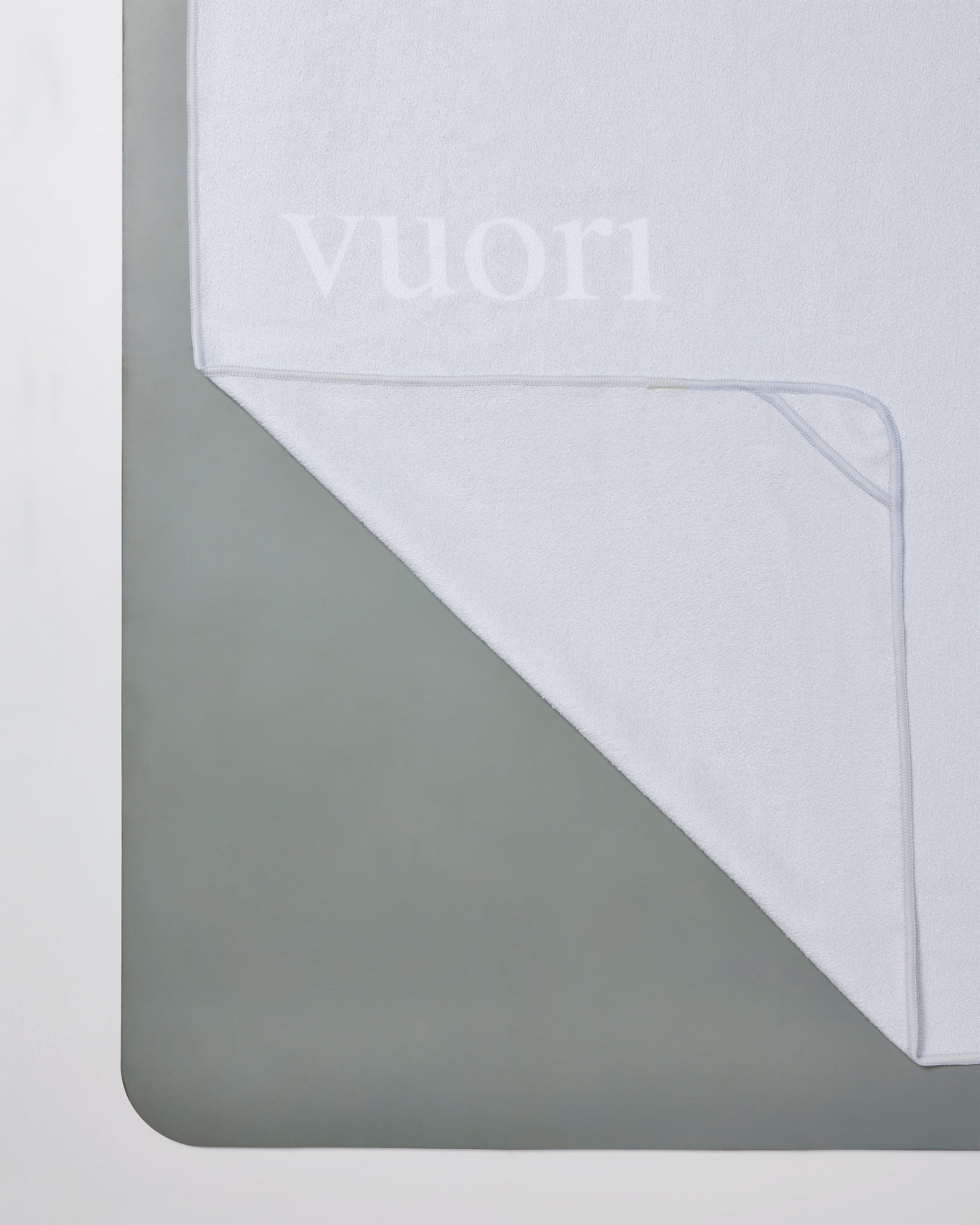 Yoga Mat Towel | Frost Grey