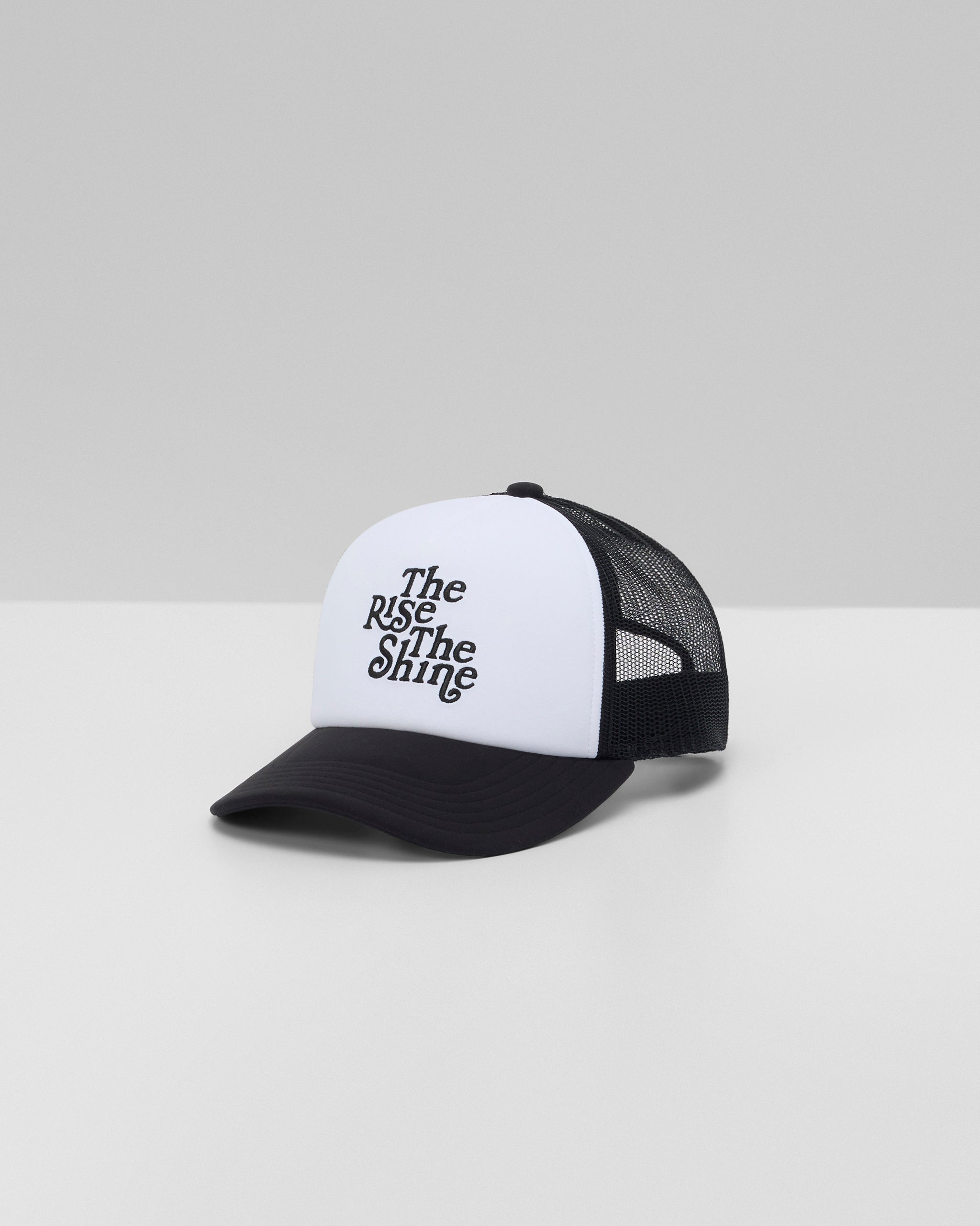 The Rise The Shine Trucker Hat | Black