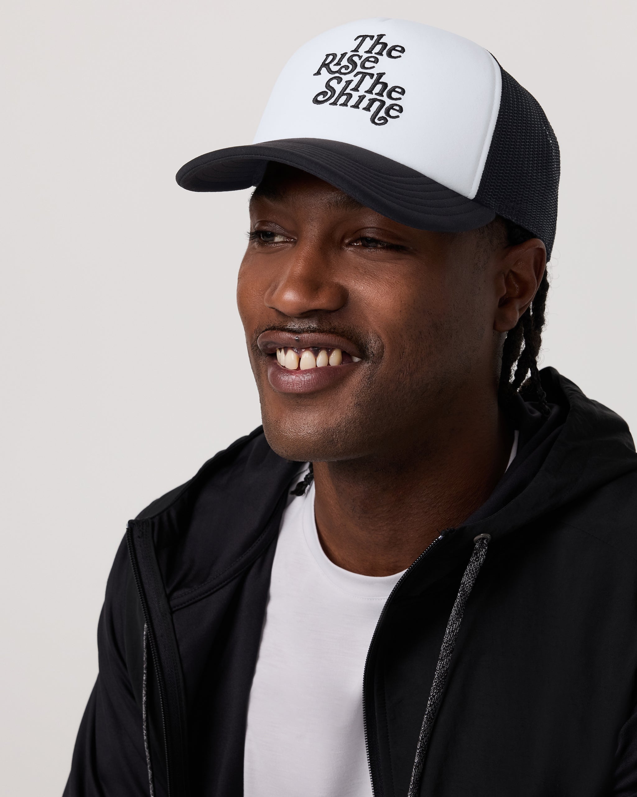 The Rise The Shine Trucker Hat | Black - Image 2