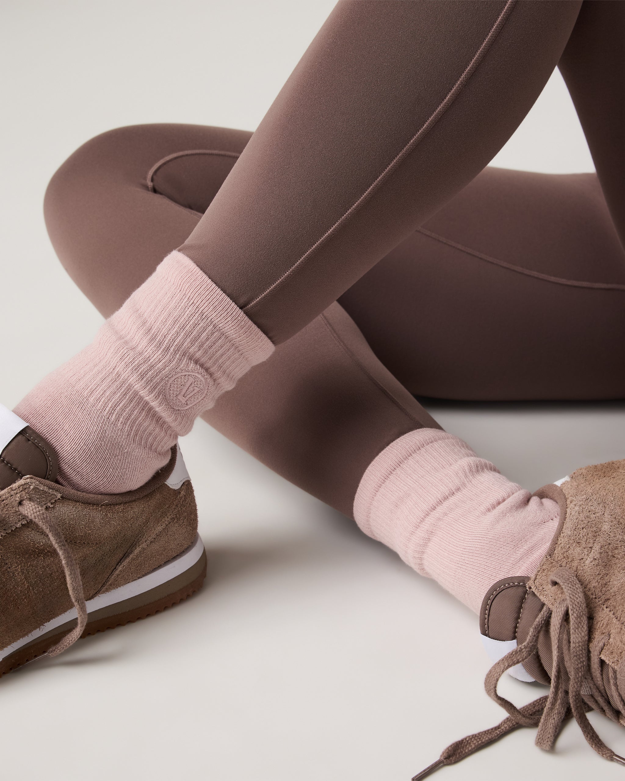 Half Crew Sock | Vintage Rose - Image 2