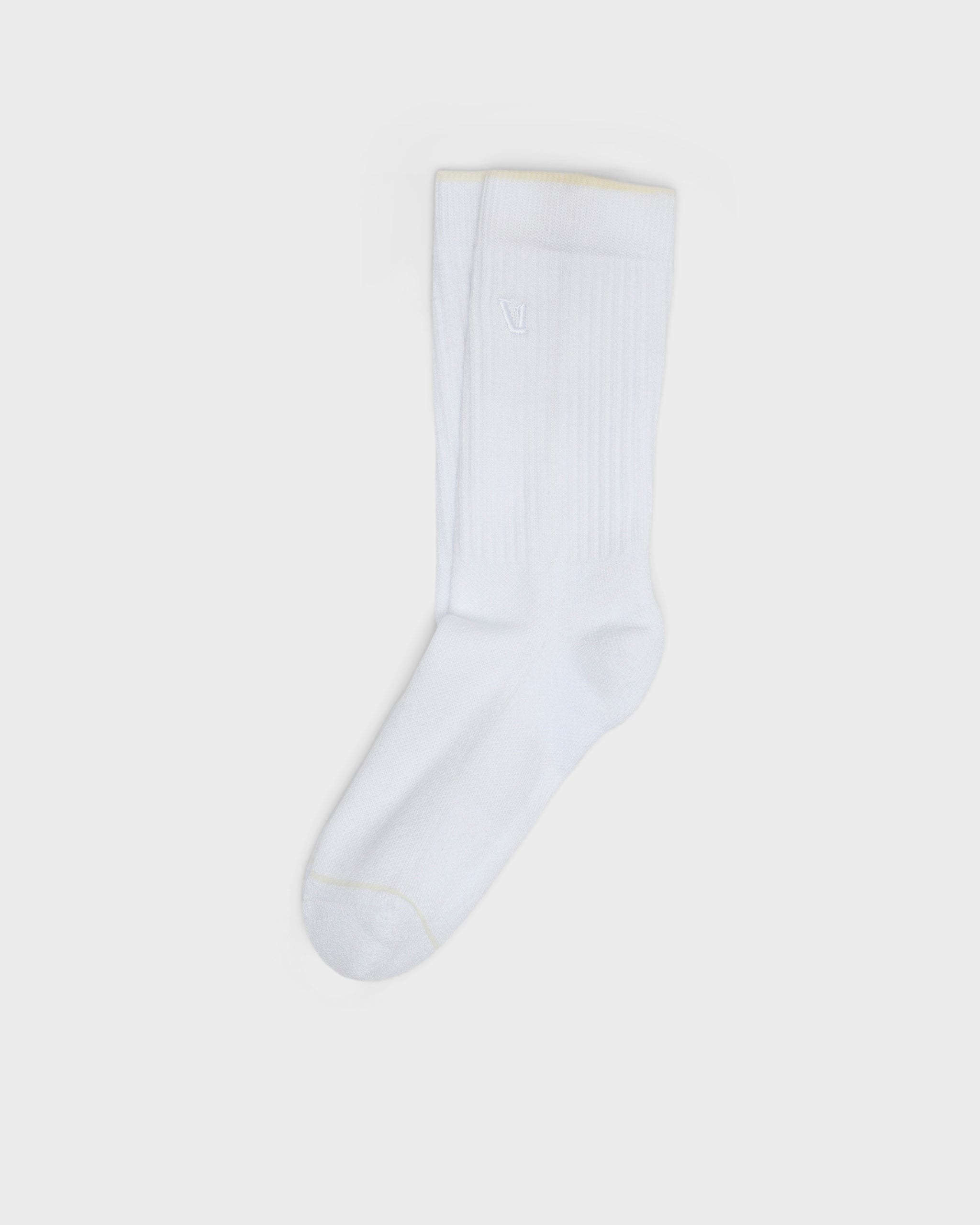 V1 Crew Sock 1.0 | White (OLD)
