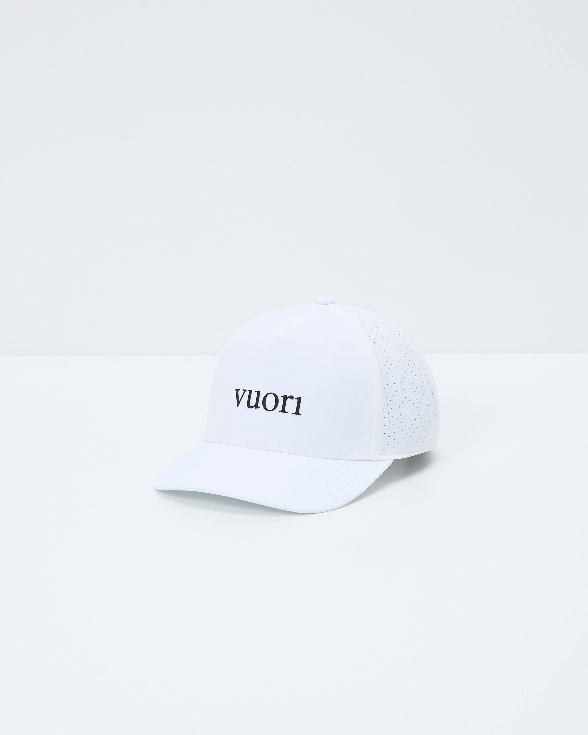 Vuori Wordmark Water Tech Hat | White