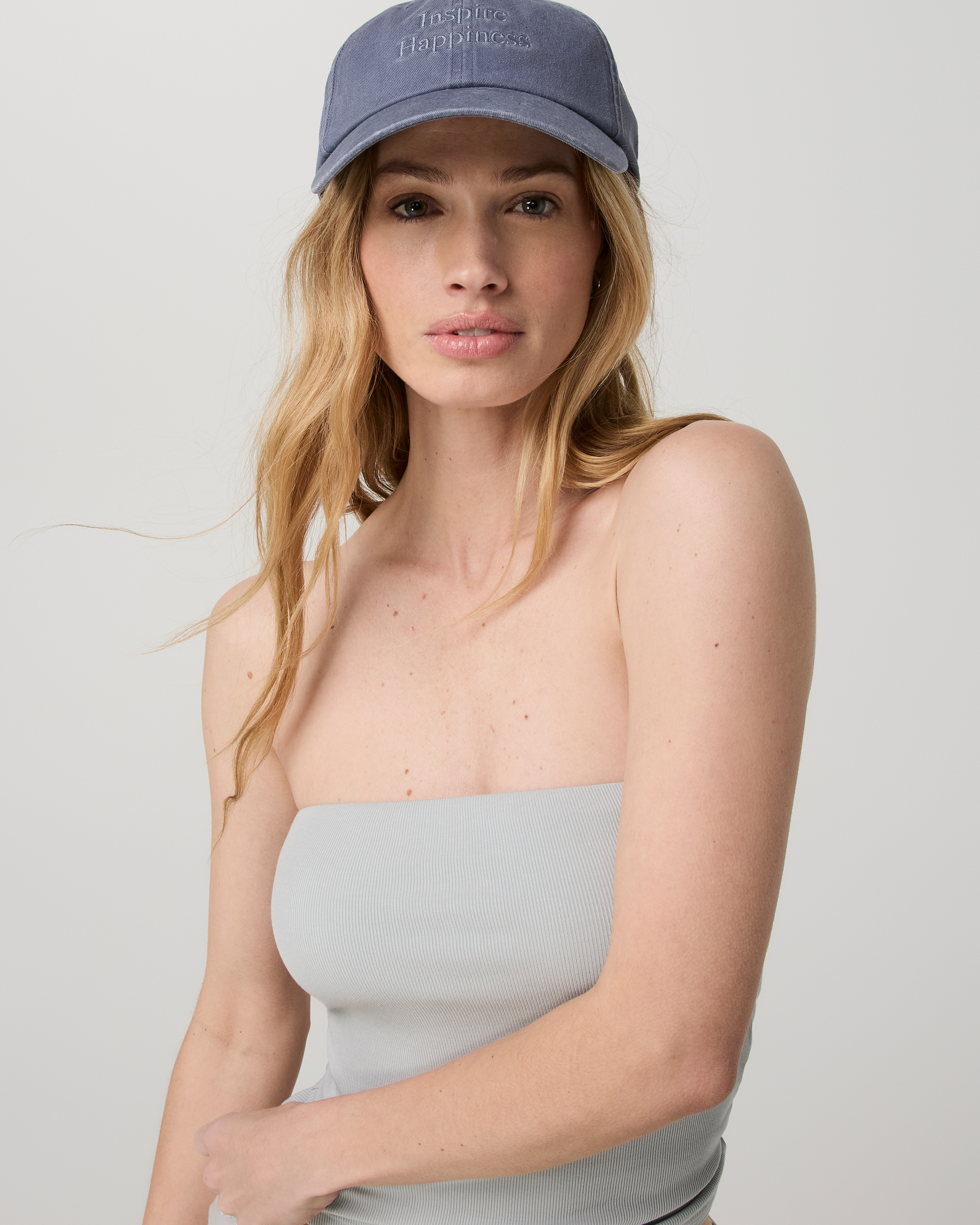 Inspire Happiness Dad Hat | Azure - Image 2