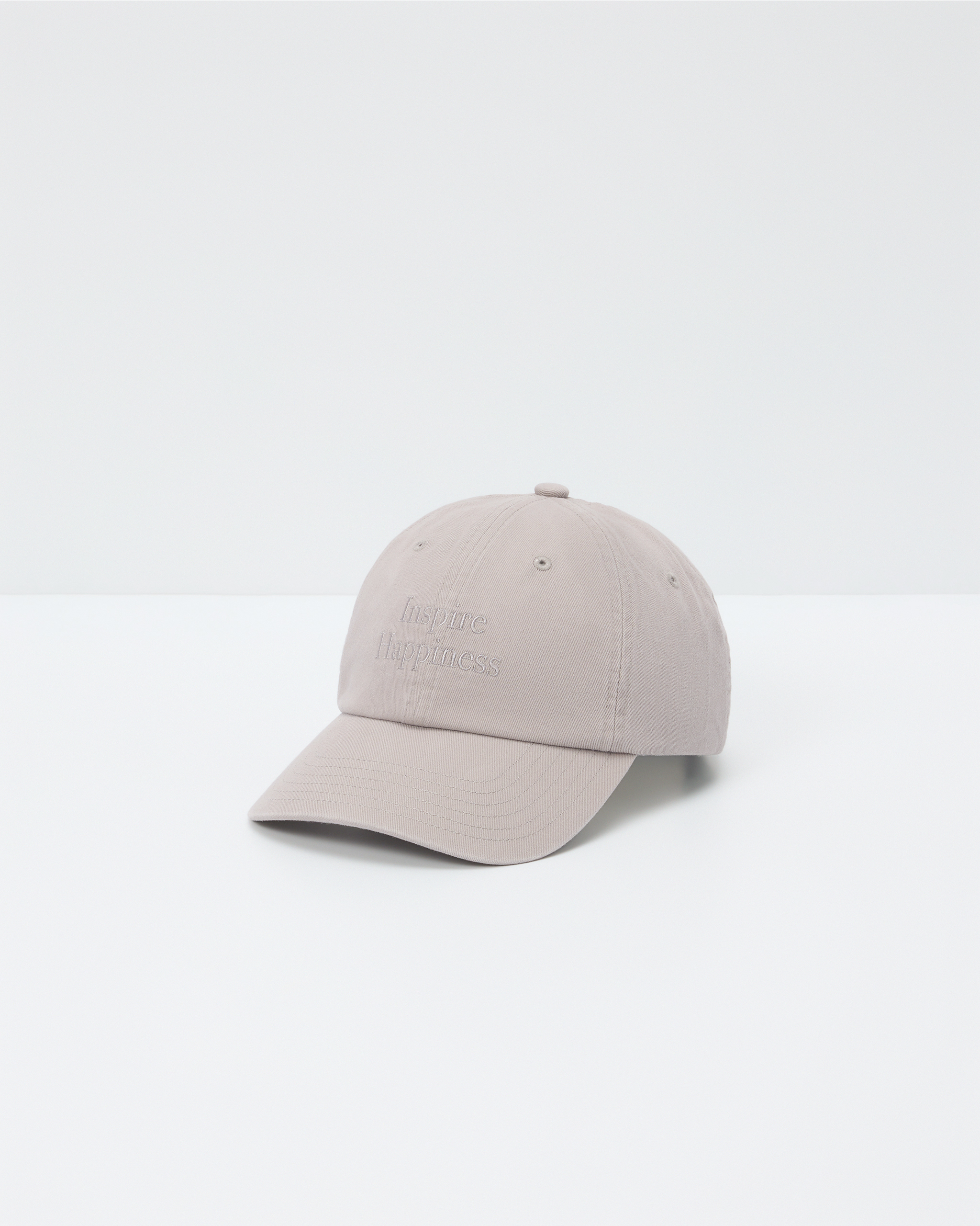 Inspire Happiness Dad Hat | Soft Pewter