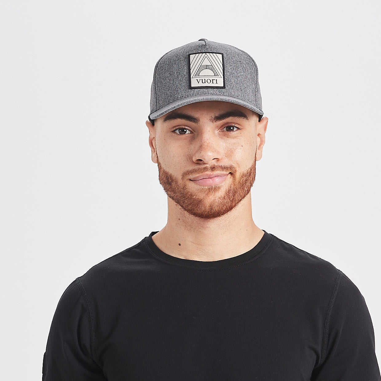 Geometric Hat | Heather Grey - Image 2