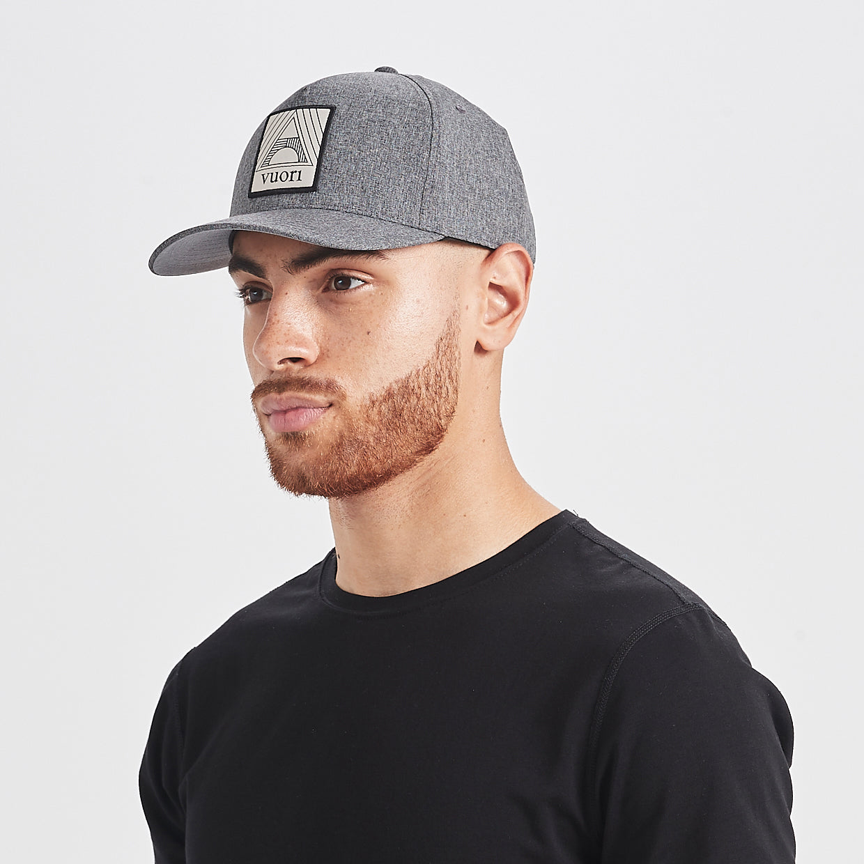 Geometric Hat | Heather Grey - Image 4