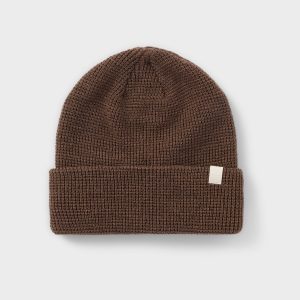Alpine Waffle Beanie | Espresso