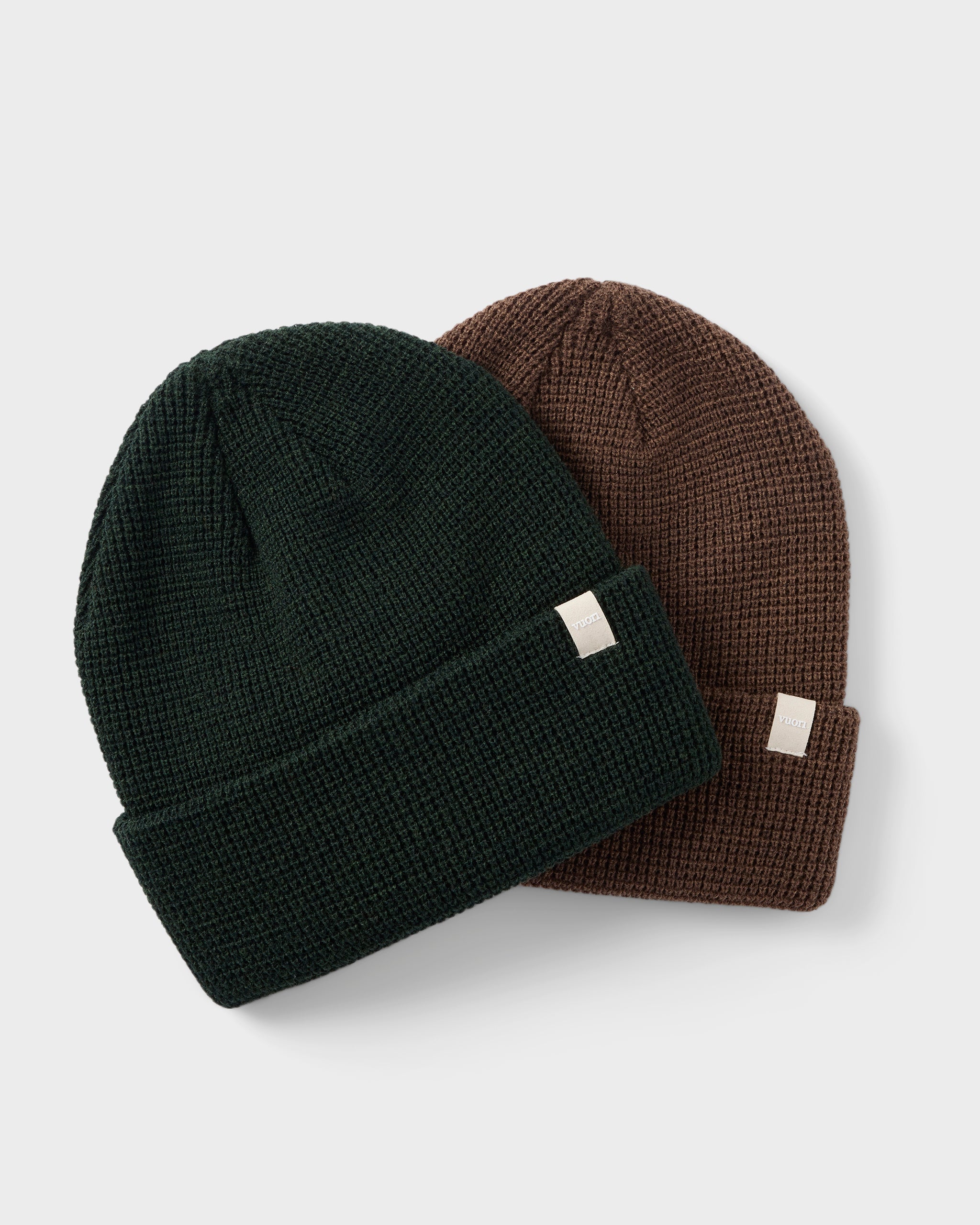 Alpine Waffle Beanie | Evergreen - Image 4