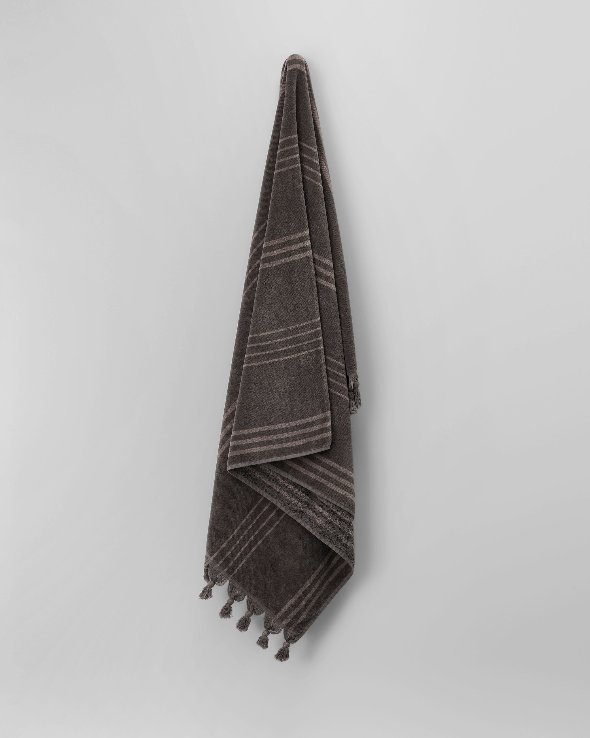 Fringe Beach Towel | Java