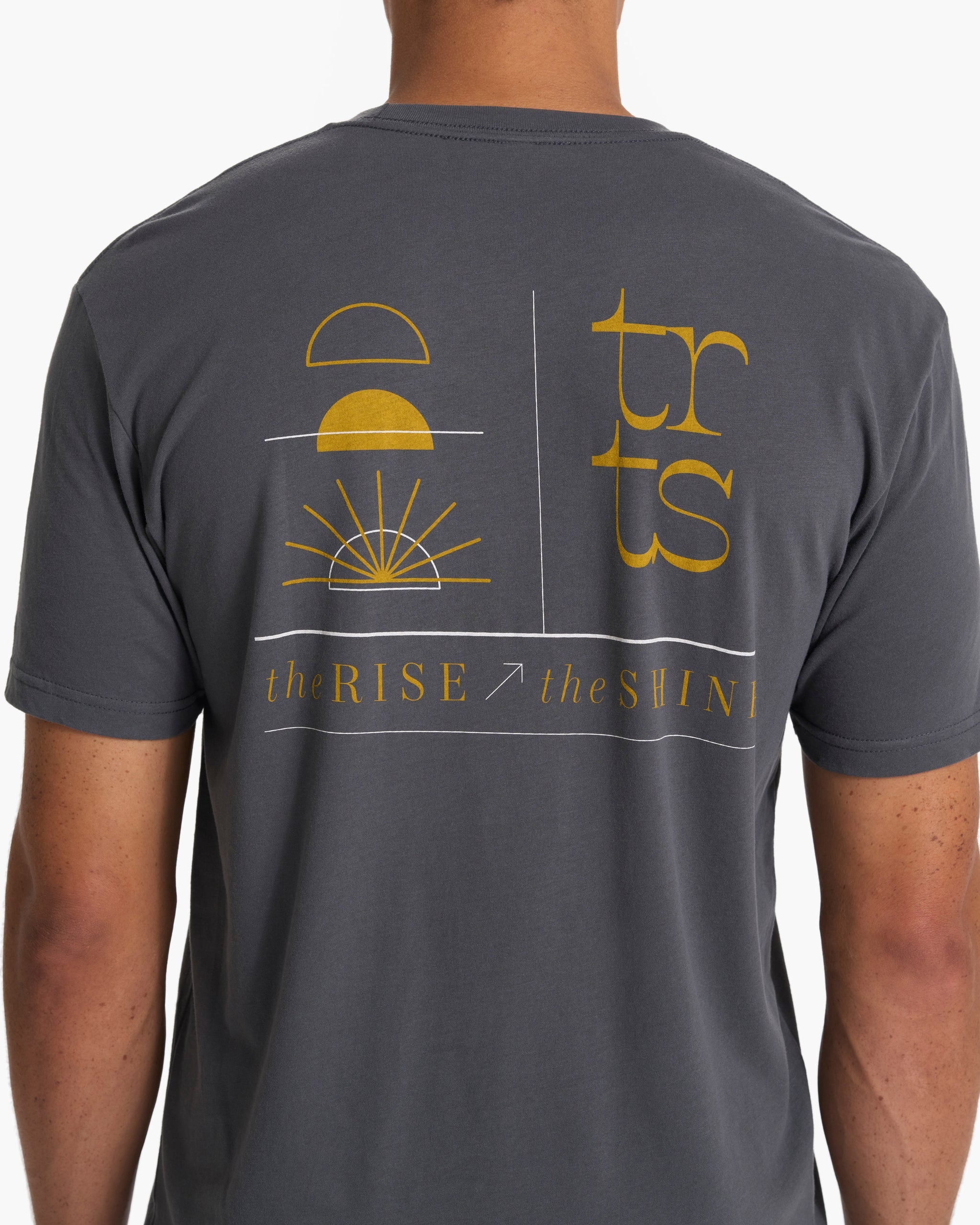 TRTS Melange Tee | Charcoal - Image 4