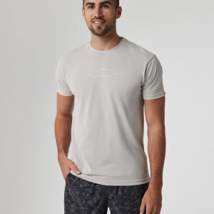 Coastal Lifestyle Tee | Light Grey