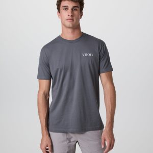 Cliffside Tee | Charcoal