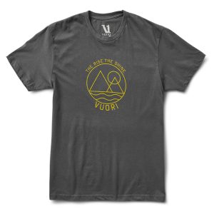 The Rise The Shine Tee | Charcoal