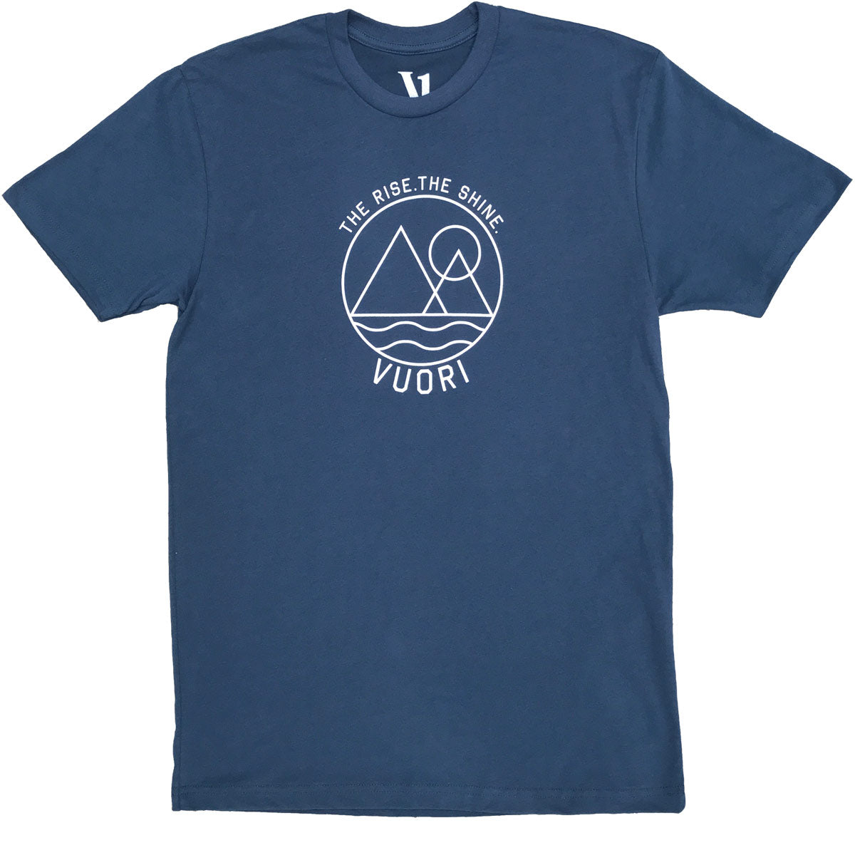 The Rise The Shine Tee | Navy