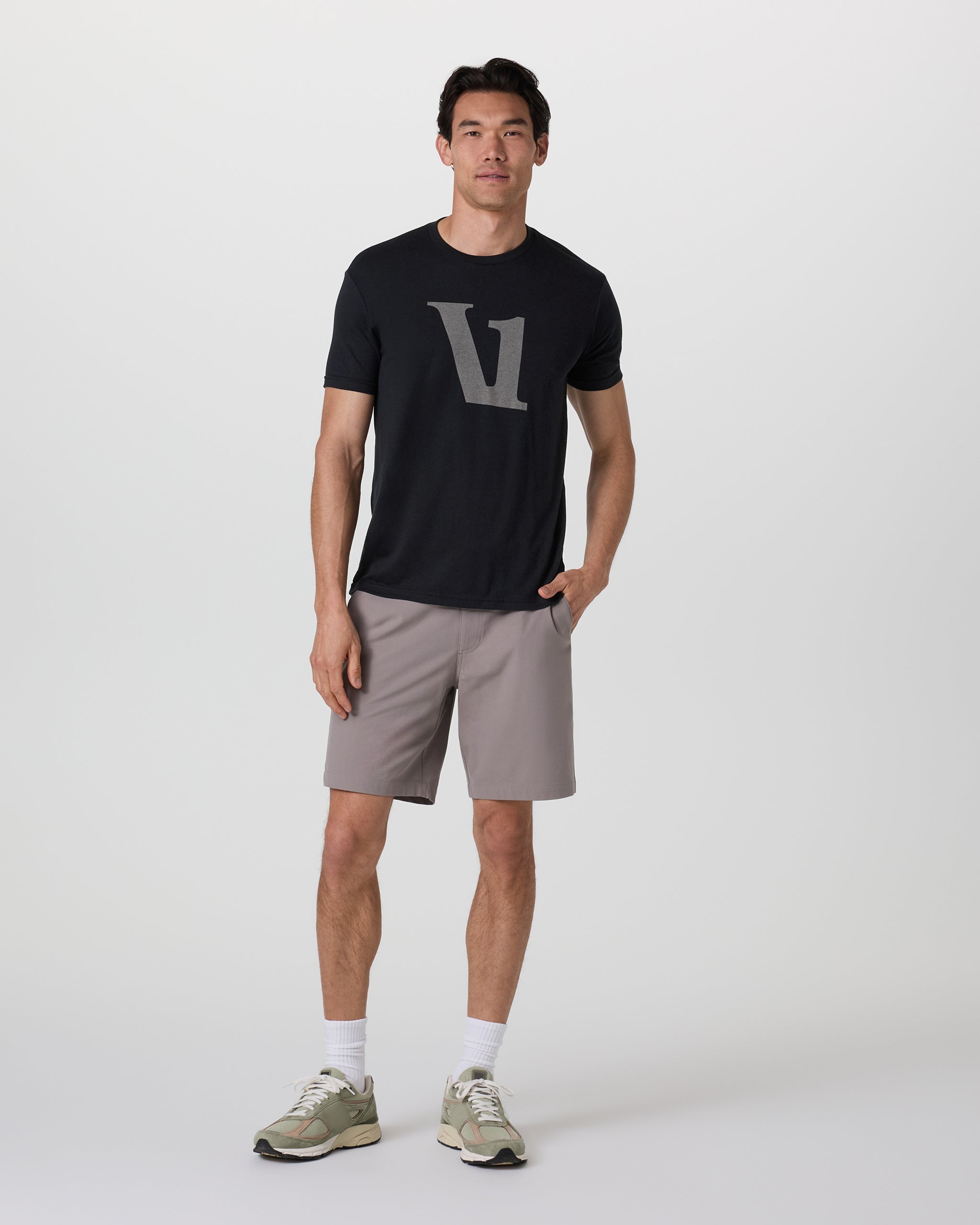 V1 Logo Tee | Black - Image 2