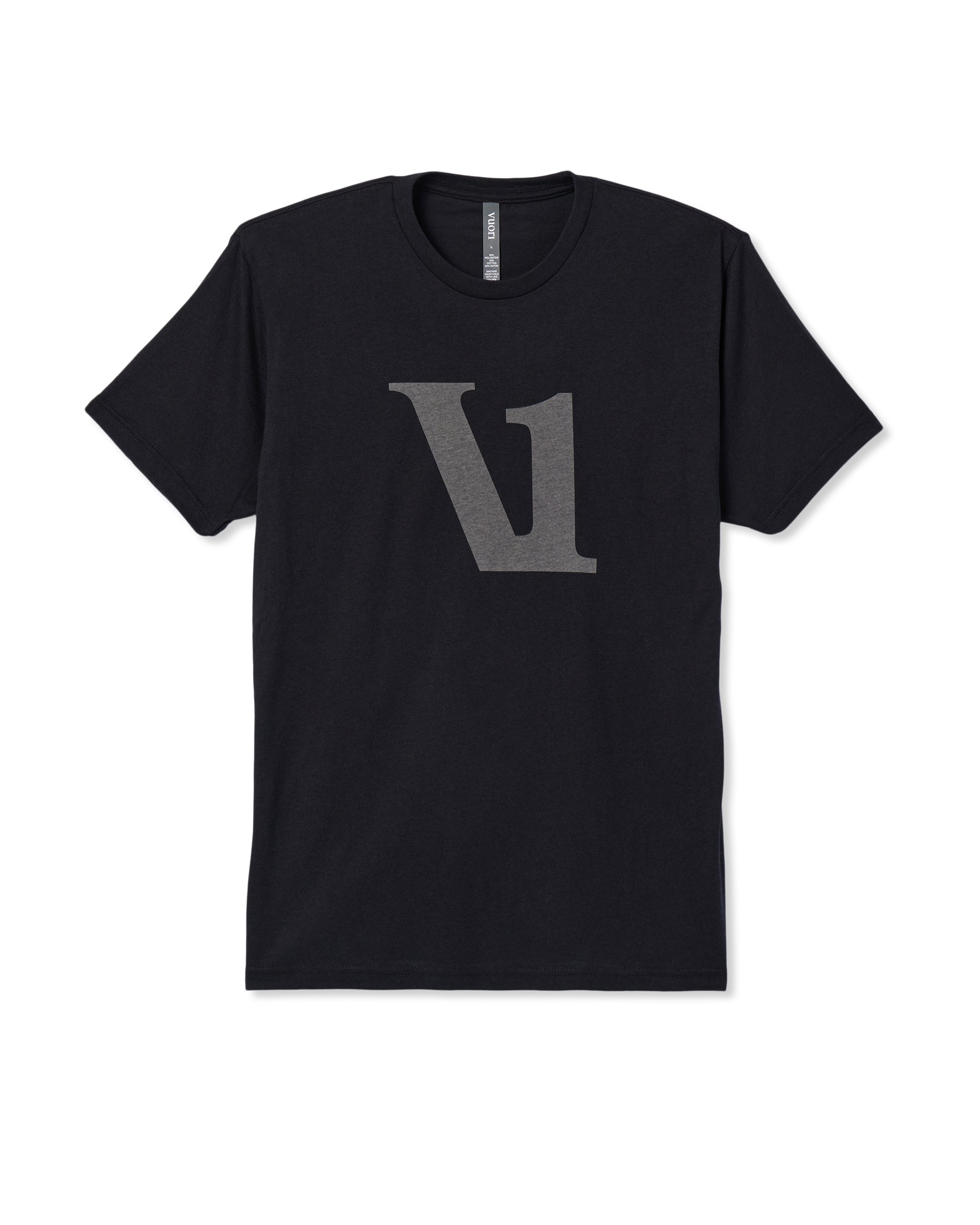 V1 Logo Tee | Black - Image 4