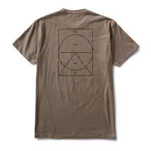 Mind Body Land Sea Tee | Cocoa