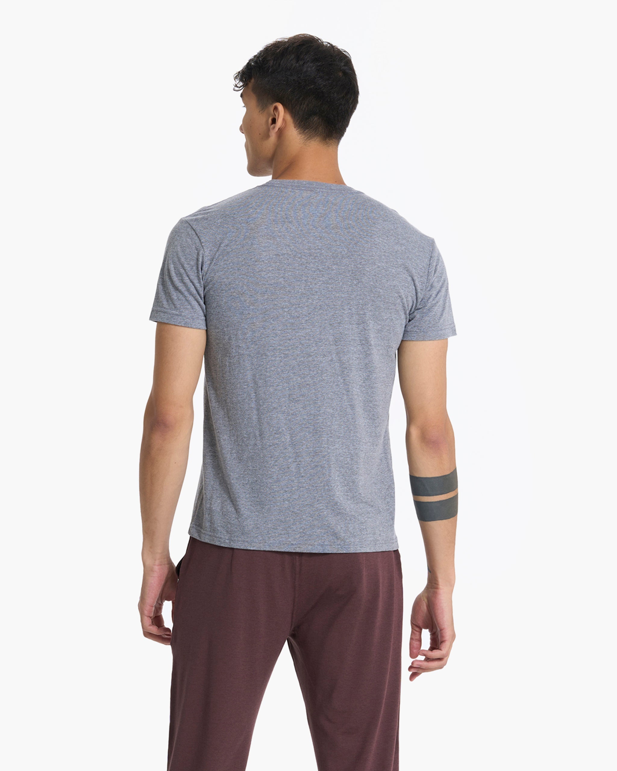ACTV Club Tee | Heather Grey - Image 3
