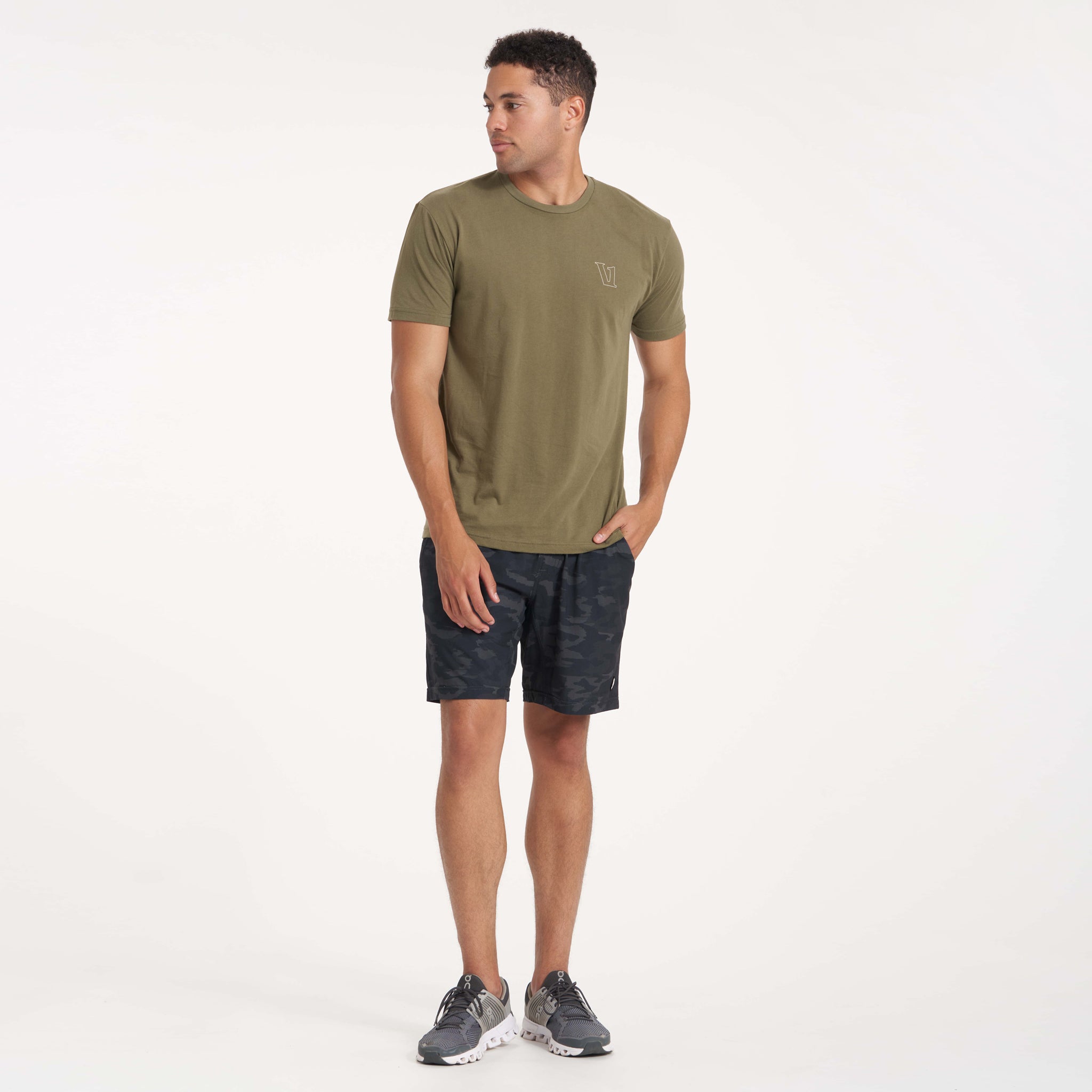Mountain Peak Tee | Army - Image 5