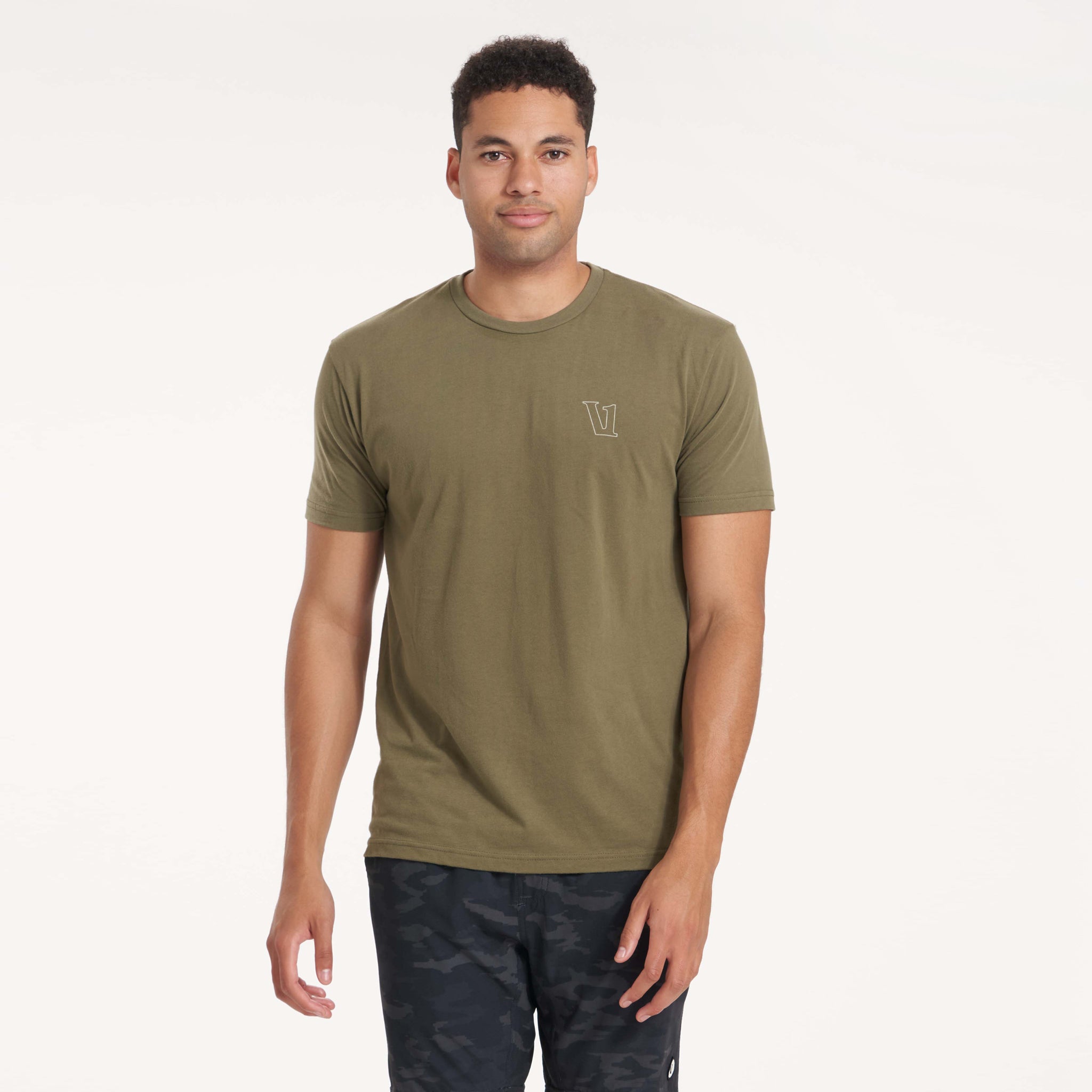 Mountain Peak Tee | Army - Image 2