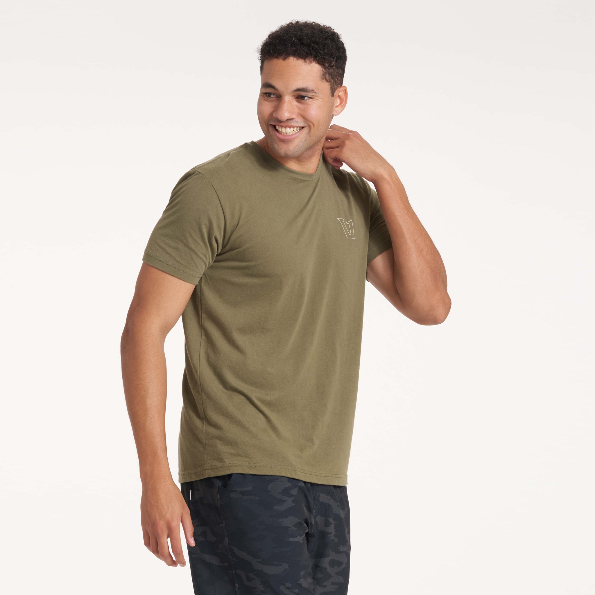 Mountain Peak Tee | Army - Image 4