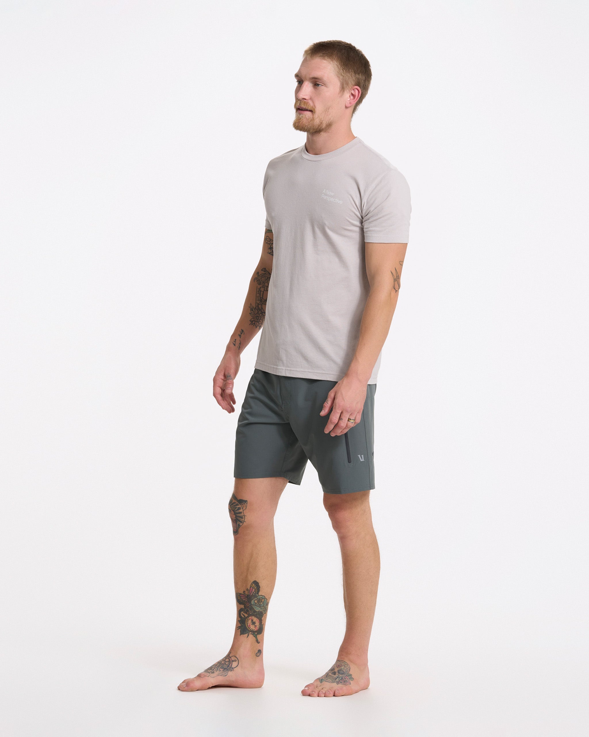 Dimension Tee | Light Grey - Image 5