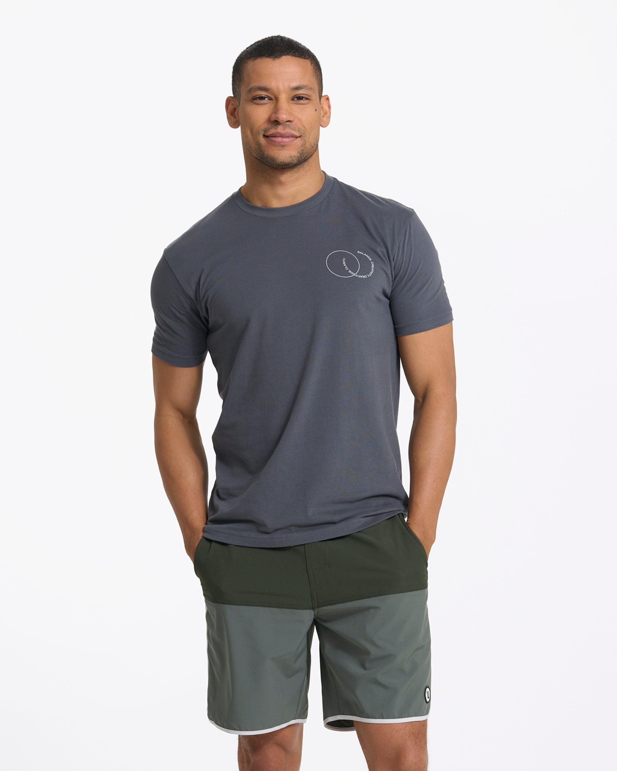 New Wave Tee | Charcoal - Image 2
