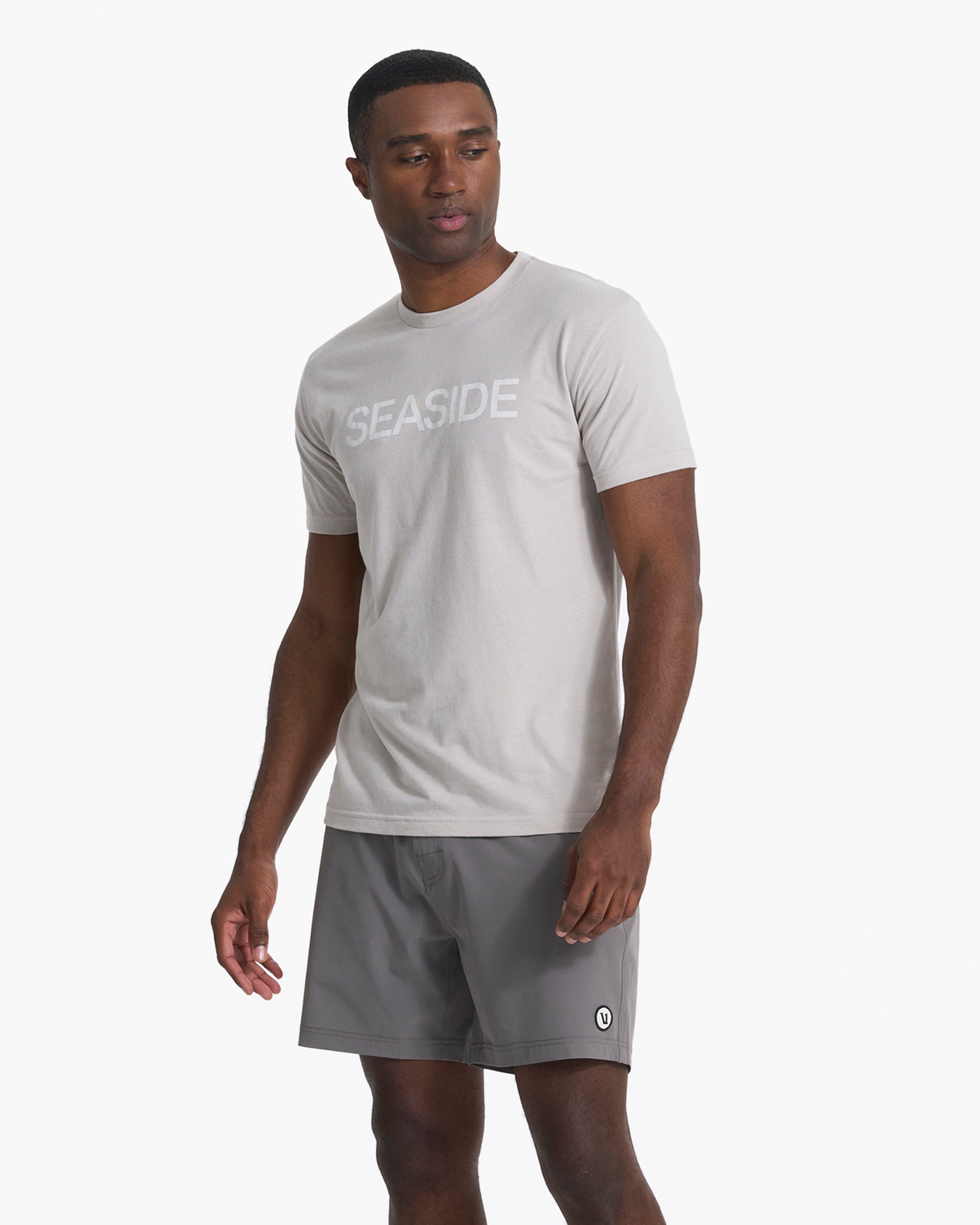 Seaside Tee | Light Grey