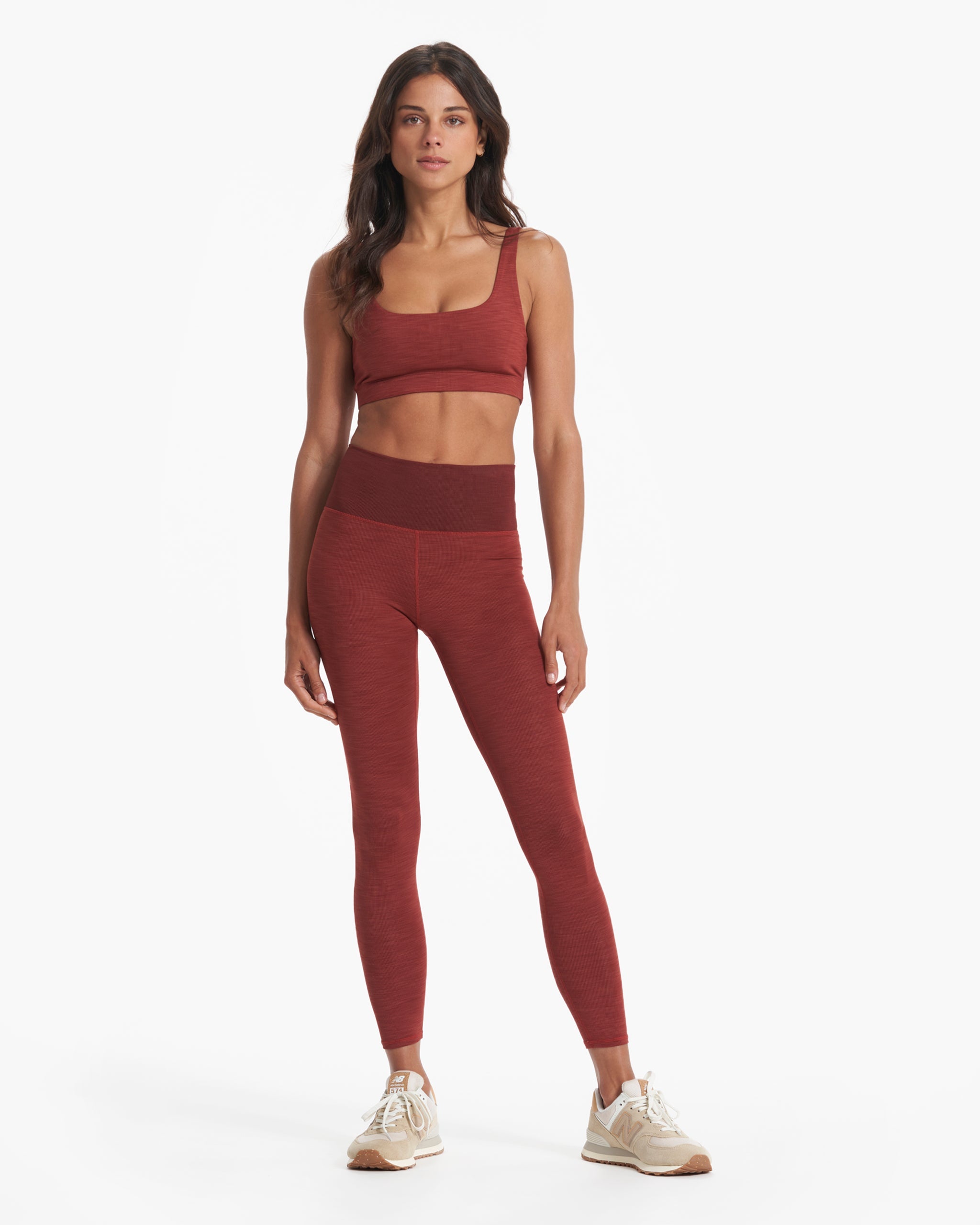 Lux Rib Daily Bra | Currant Heather - Image 4