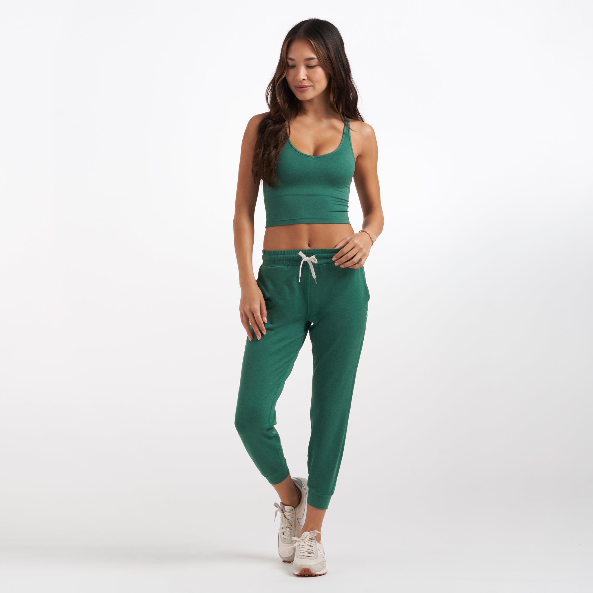 Halo Performance Crop | Cactus Heather - Image 5