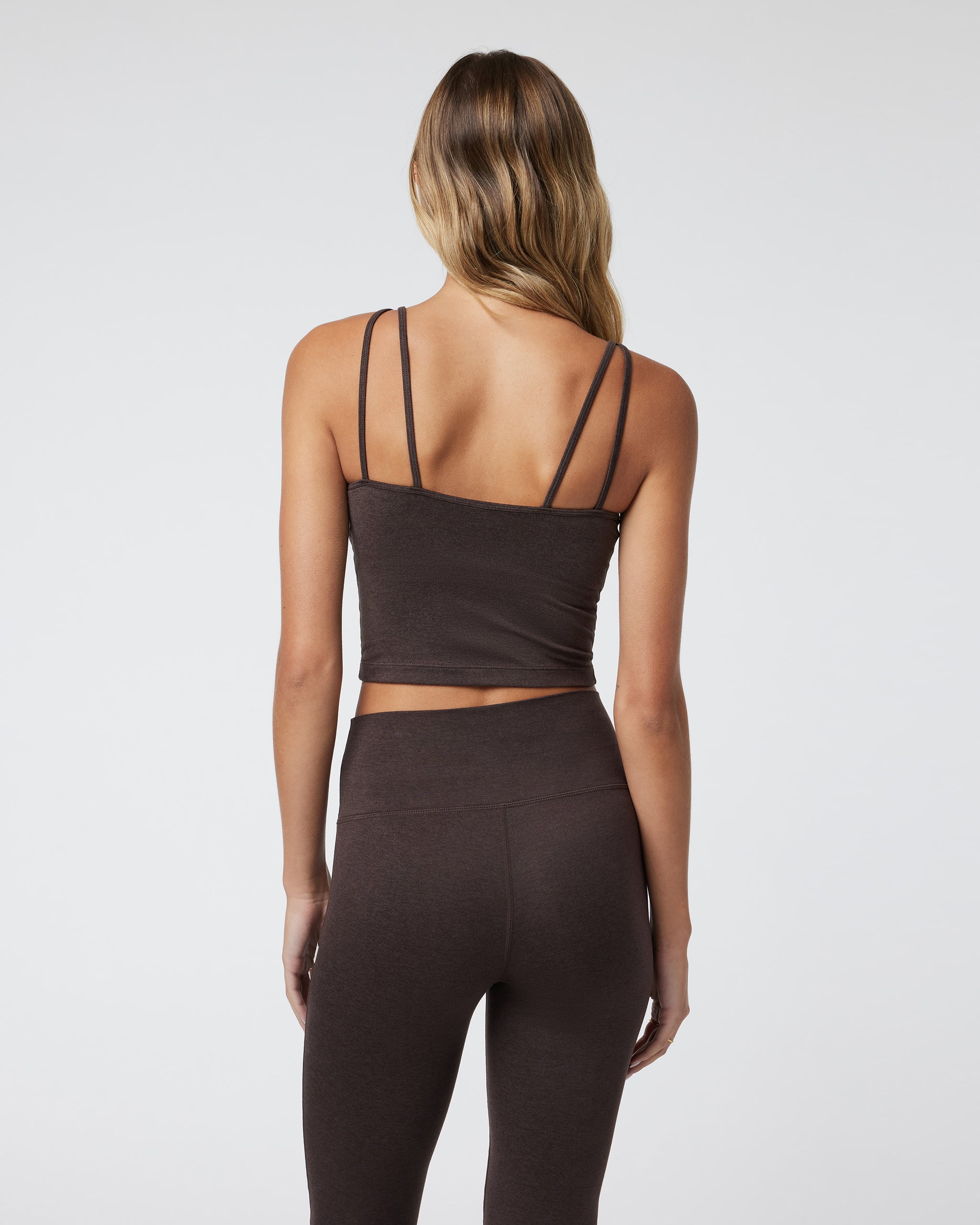 Halo Performance Crop | Java Heather - Image 2