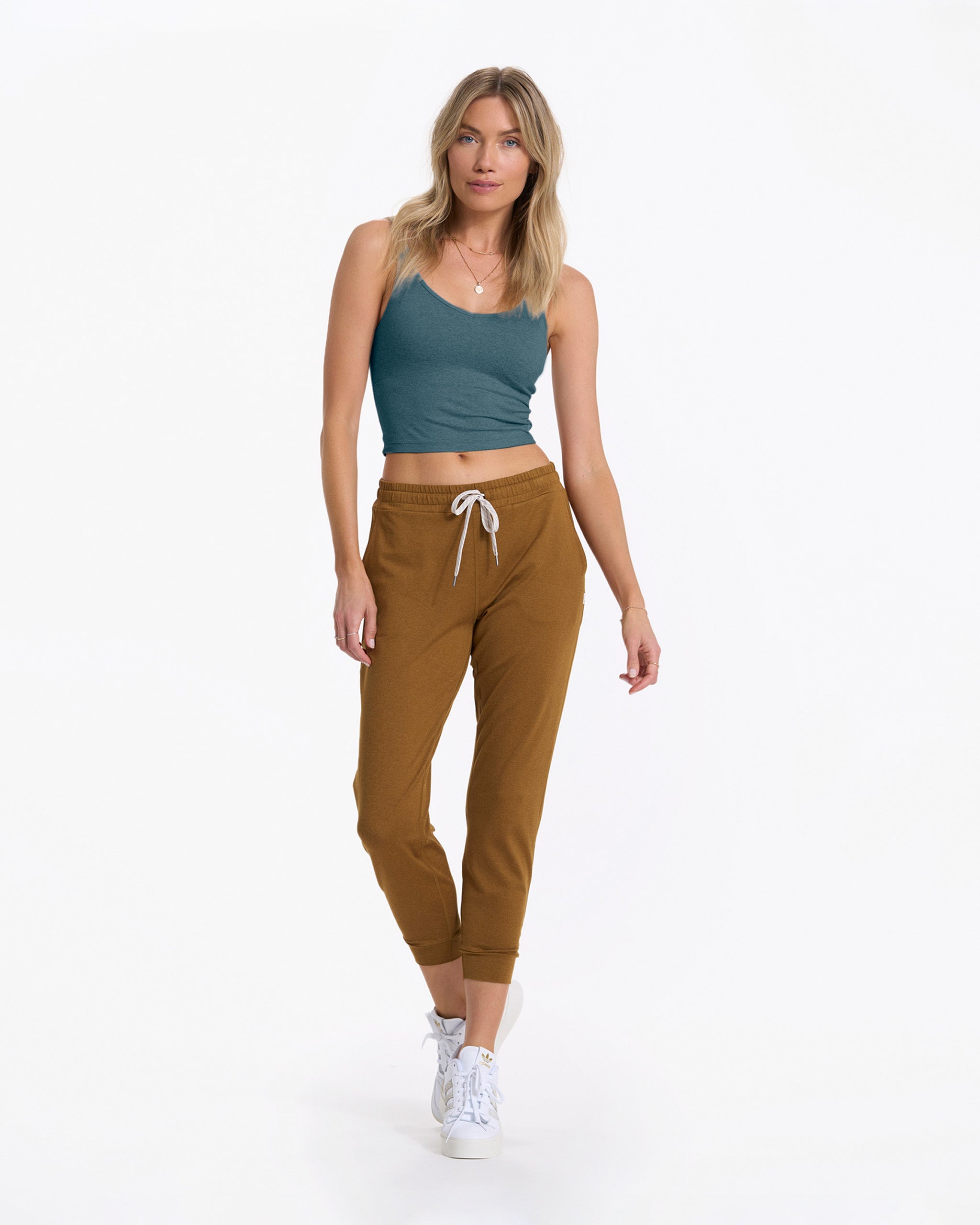 Halo Performance Crop | Stone Heather - Image 4
