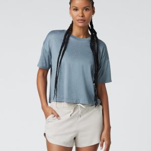 Energy Tee | Smoke Blue Heather