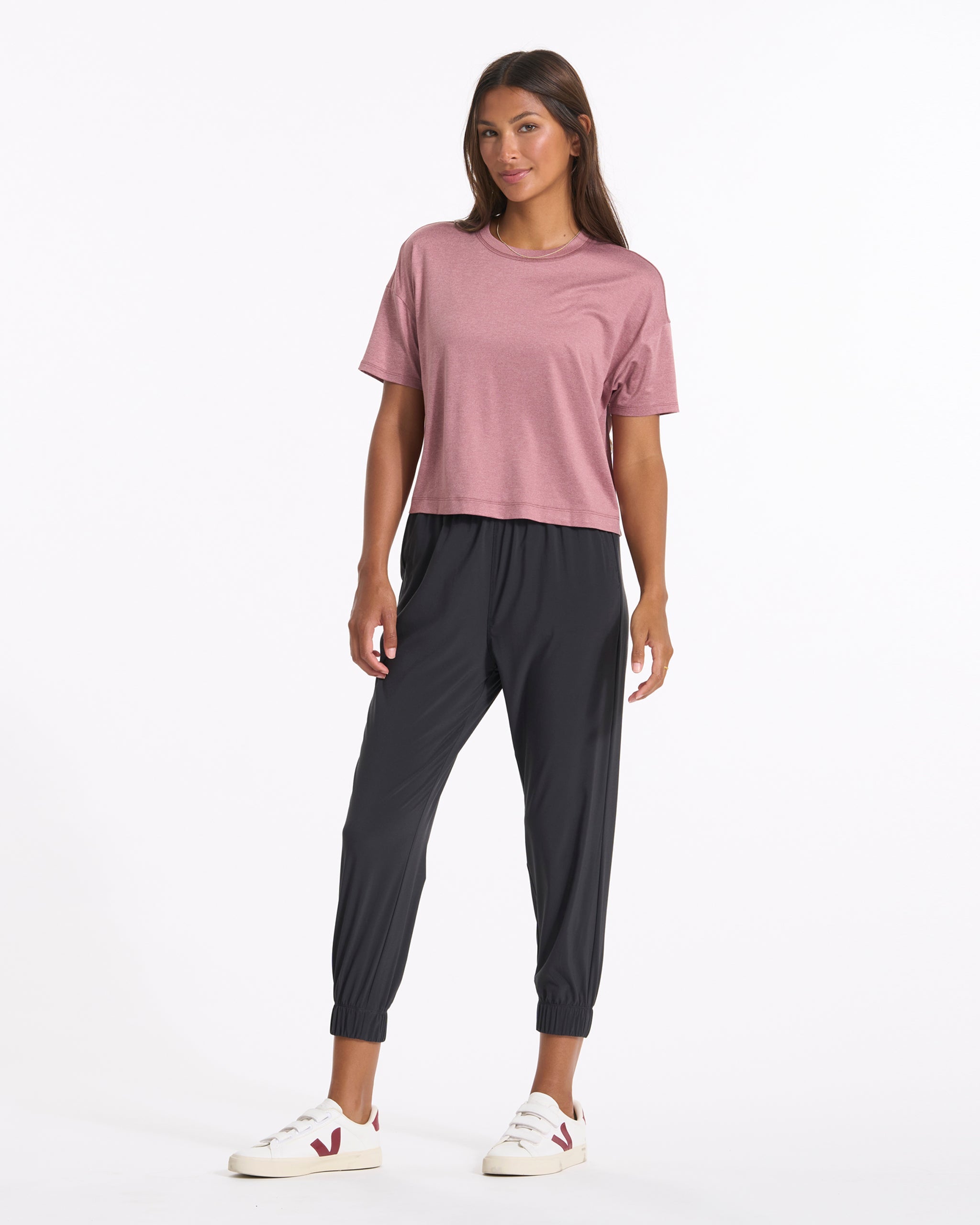 Energy Tee | Marsala Heather - Image 2