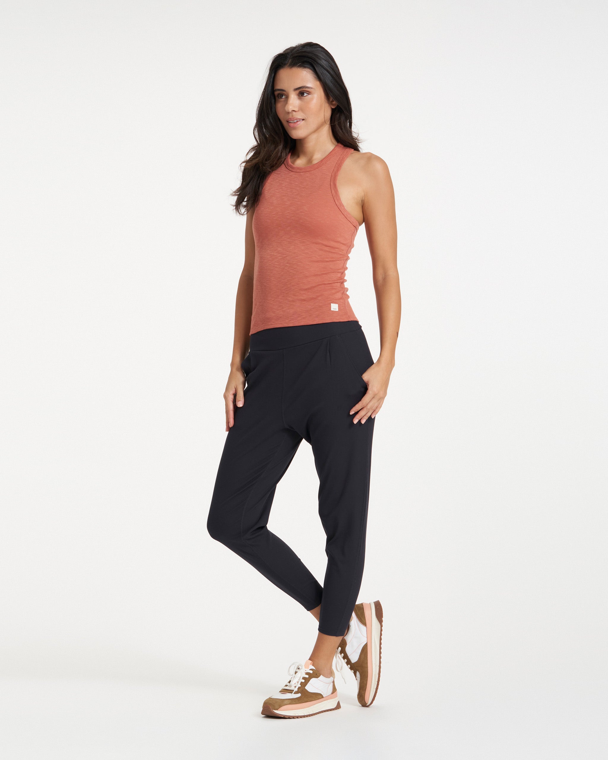 Sunrise High Neck Tank | Cinnamon - Image 4