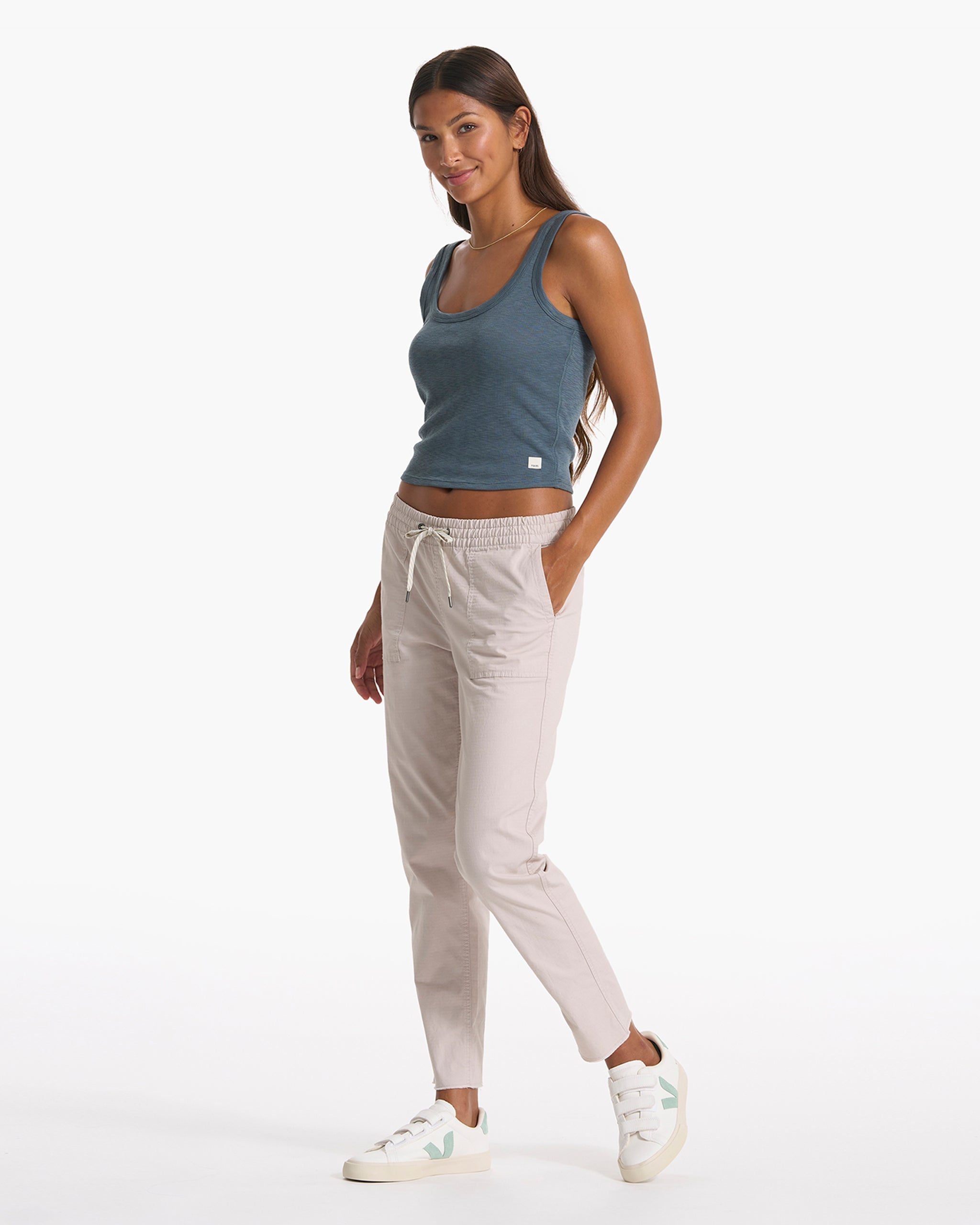 Sunrise Crop Tank | Stone - Image 6