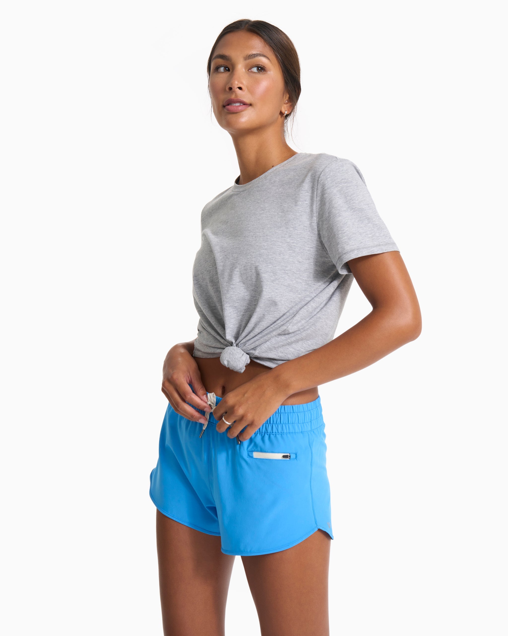 Feather Tee | Heather Grey - Image 3