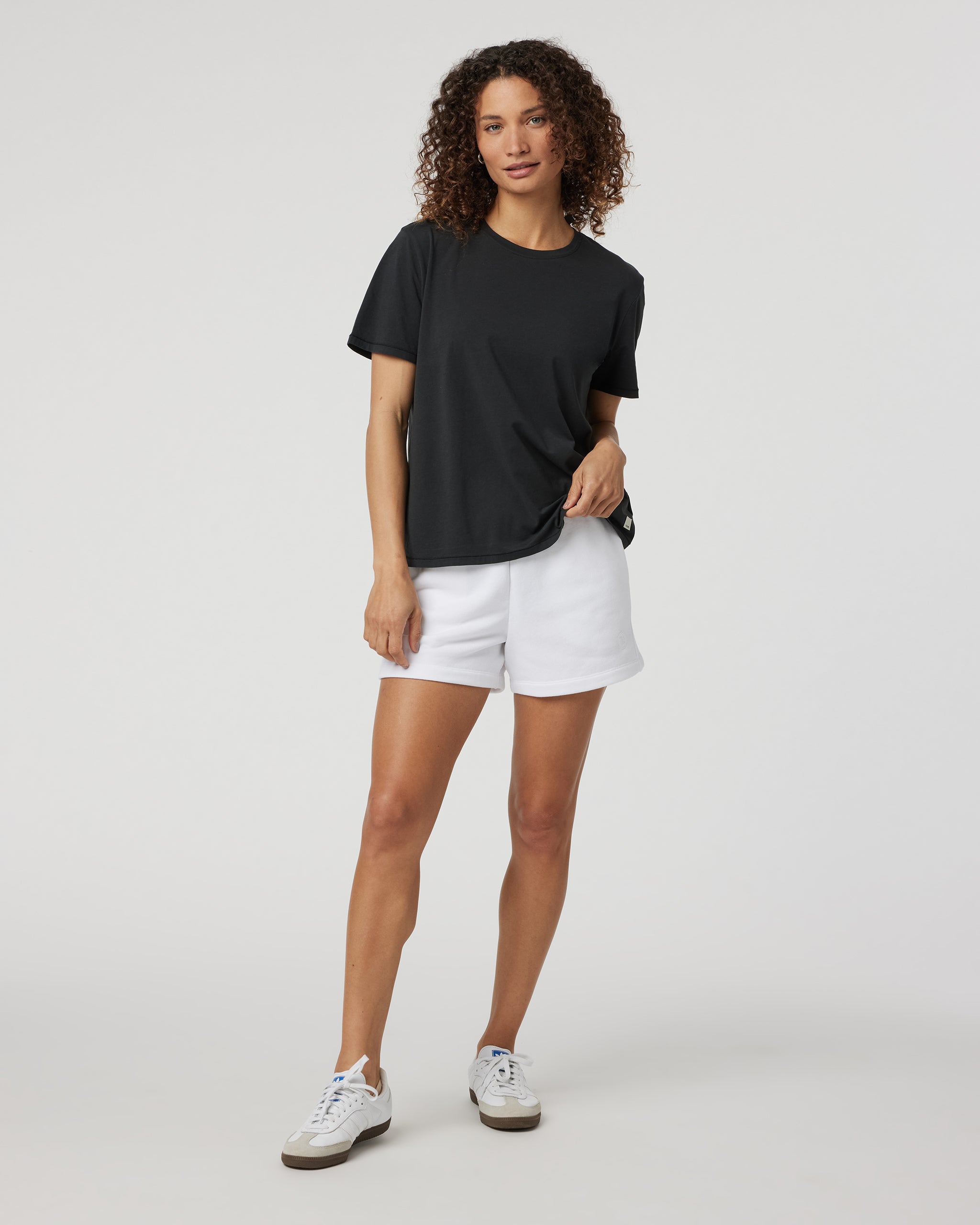 Feather Tee | Washed Black - Image 4