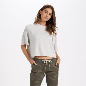 Cove Tee | Light Heather Grey