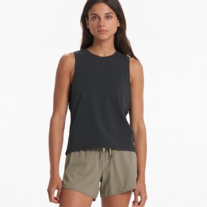 Feather Tank | Washed Black