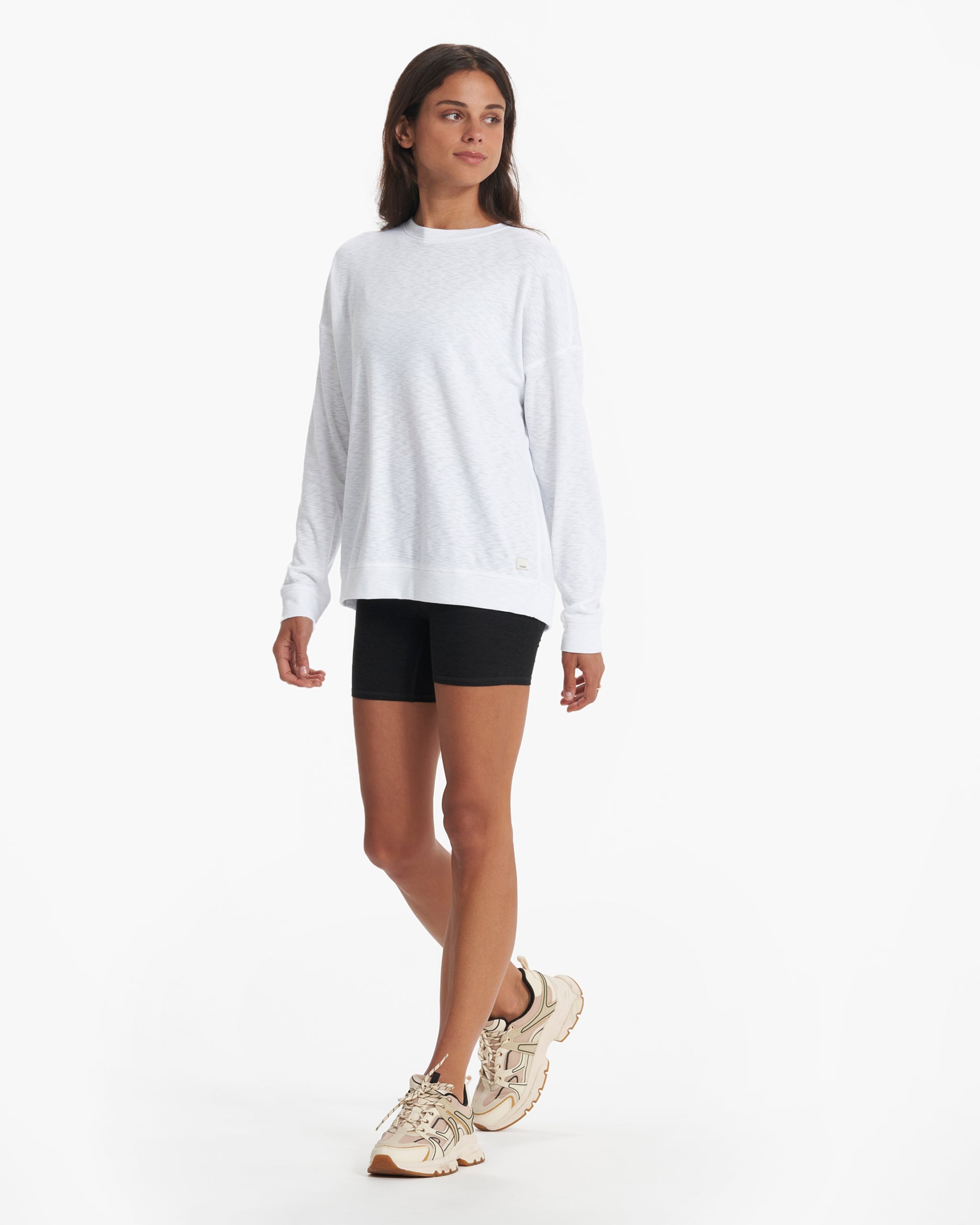 Long-Sleeve Sunrise Crew | White - Image 6