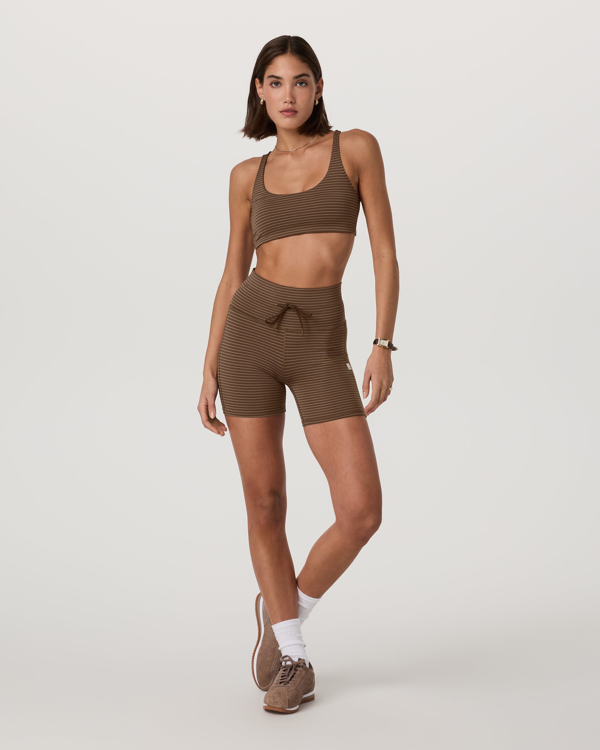 Stripe Yosemite Bra | Espresso Stripe - Image 3