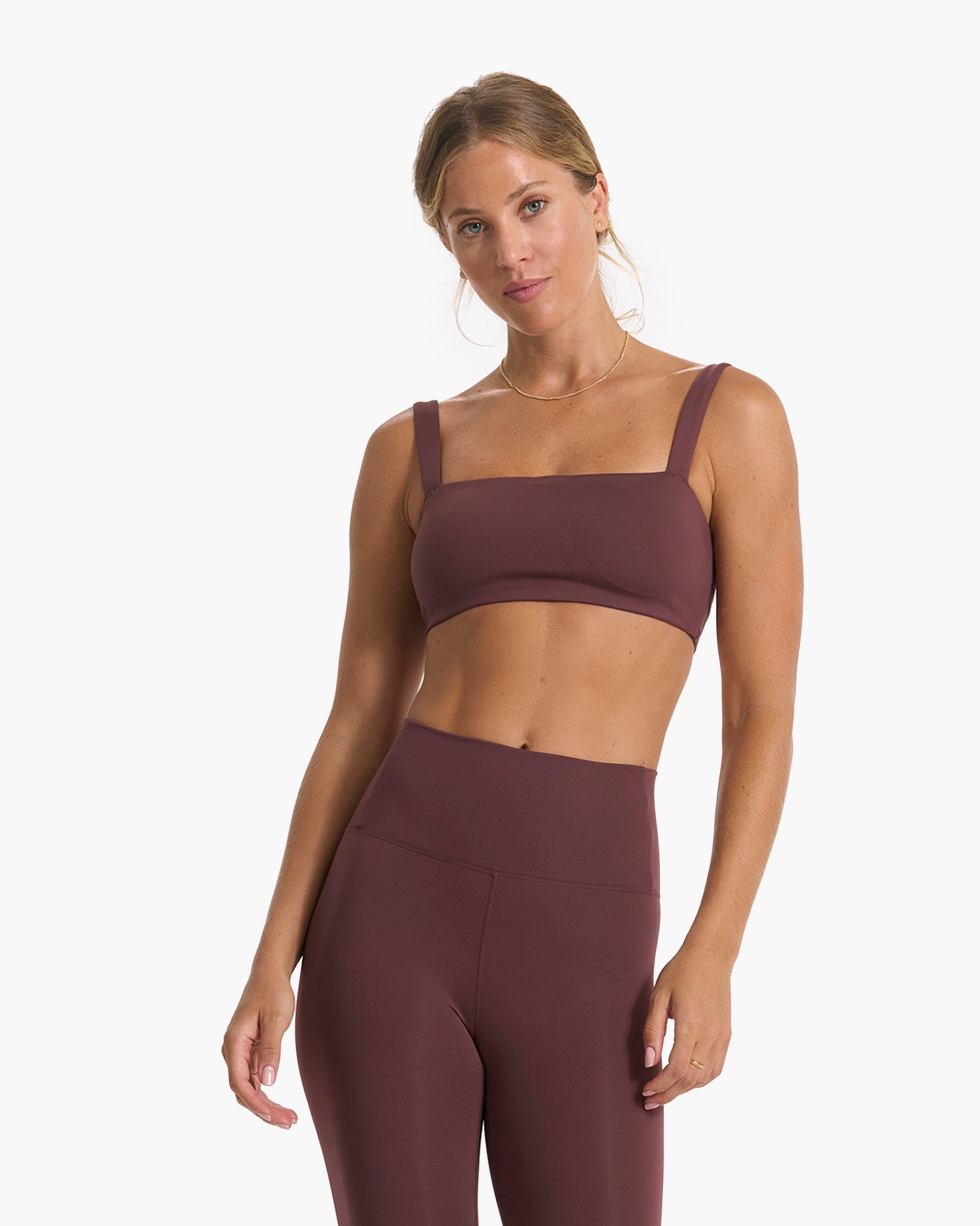 Evolve Square Neck Bra | Fig - Image 2
