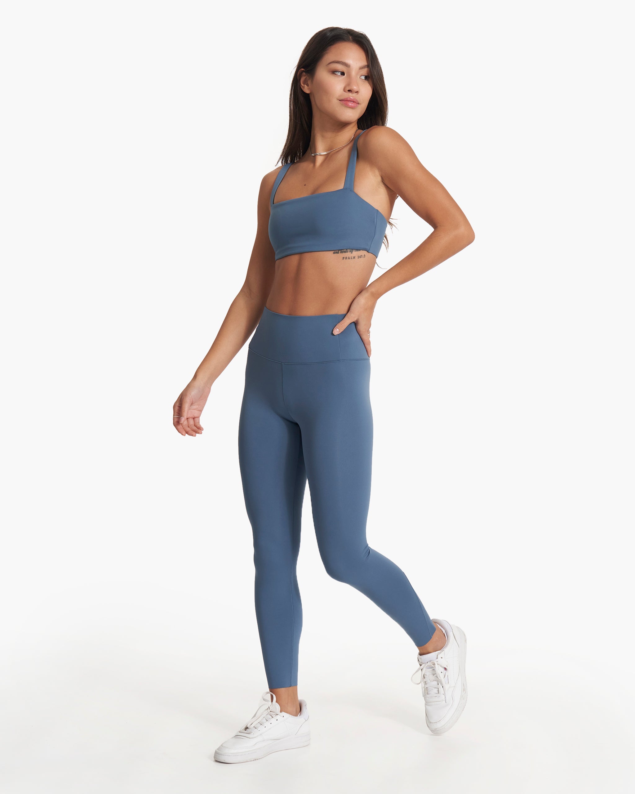 Evolve Square Neck Bra | Pool Blue - Image 4