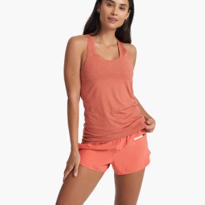 Lux Performance Tank | Lychee Heather