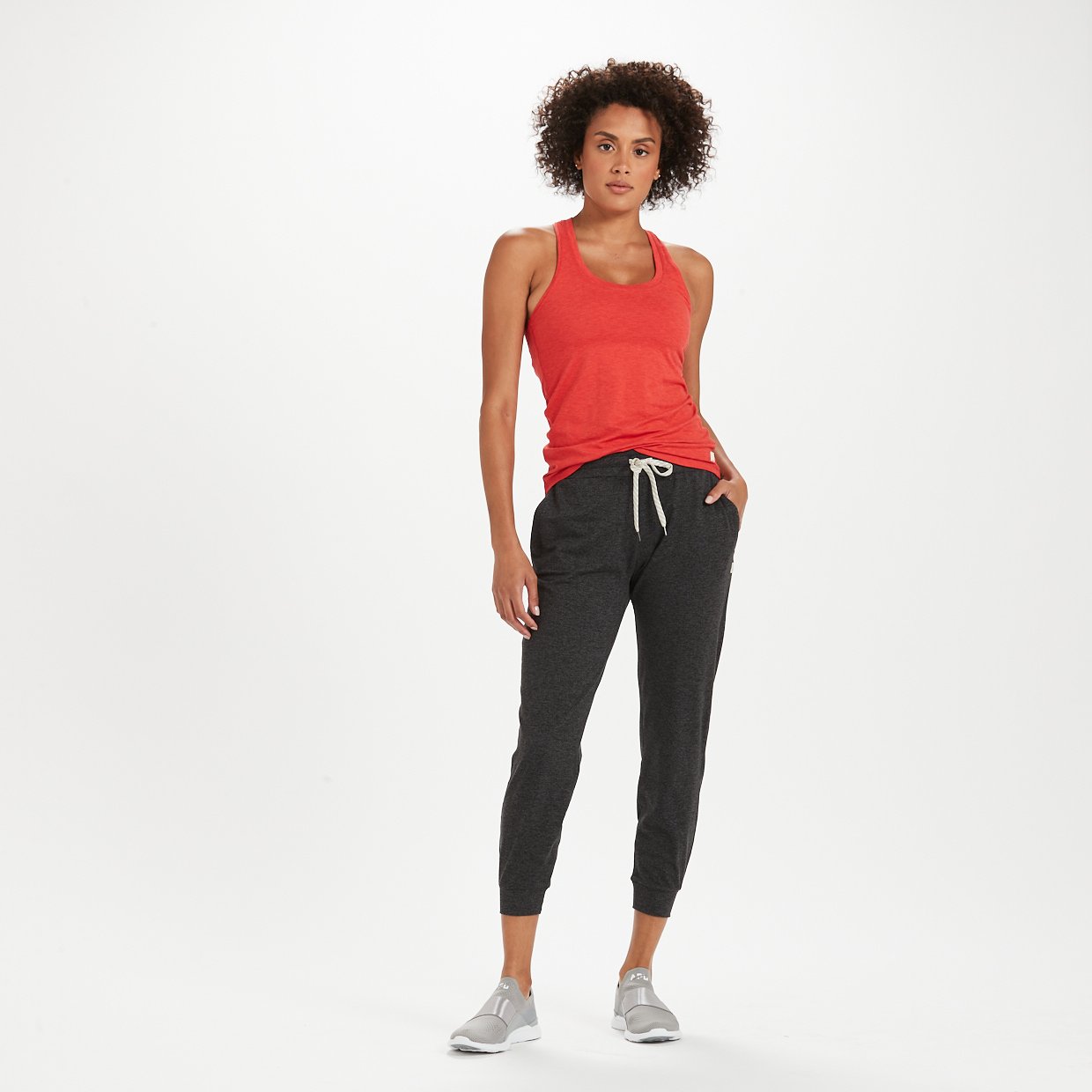 Lux Performance Tank | Melon Heather - Image 4