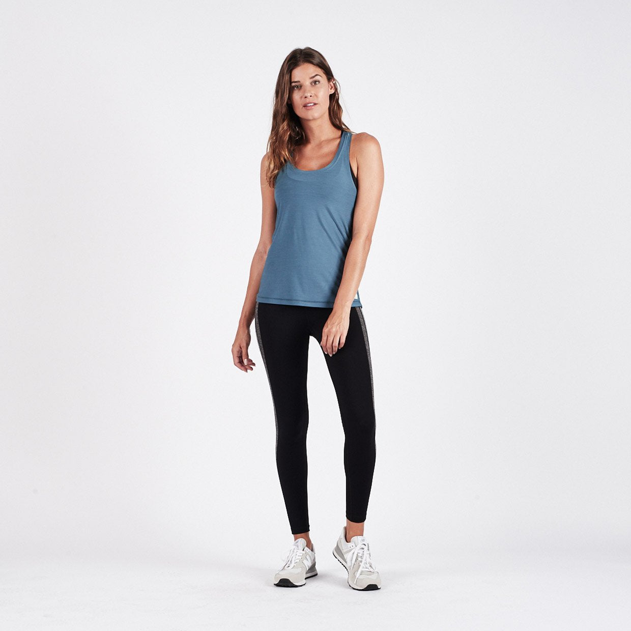 Lux Performance Tank | Tide Heather - Image 4